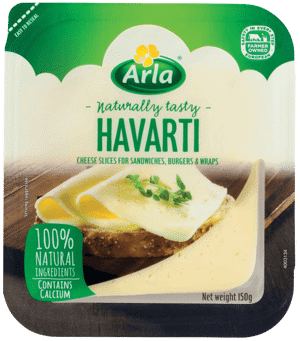 Arla Cheese Havarti Cheese Slices 150g
