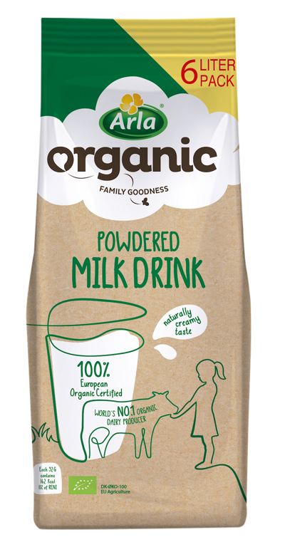 Arla Organic Powdered Milk Powdered Milk 6 Liter | Arla Food Inc.