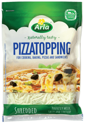 Arla Cheese Pizza Topping Shredded 175g