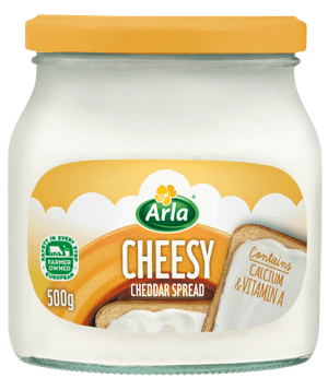 Arla Cheesy Spread Arla Cheesy Spread Cheddar 500gr