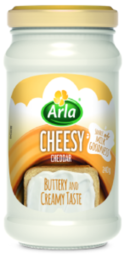 Arla Cheesy Spread Arla Cheesy Spread Cheddar 240gr | Arla Food Inc.