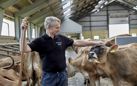 Producing quality milk and taking care of cows and nature