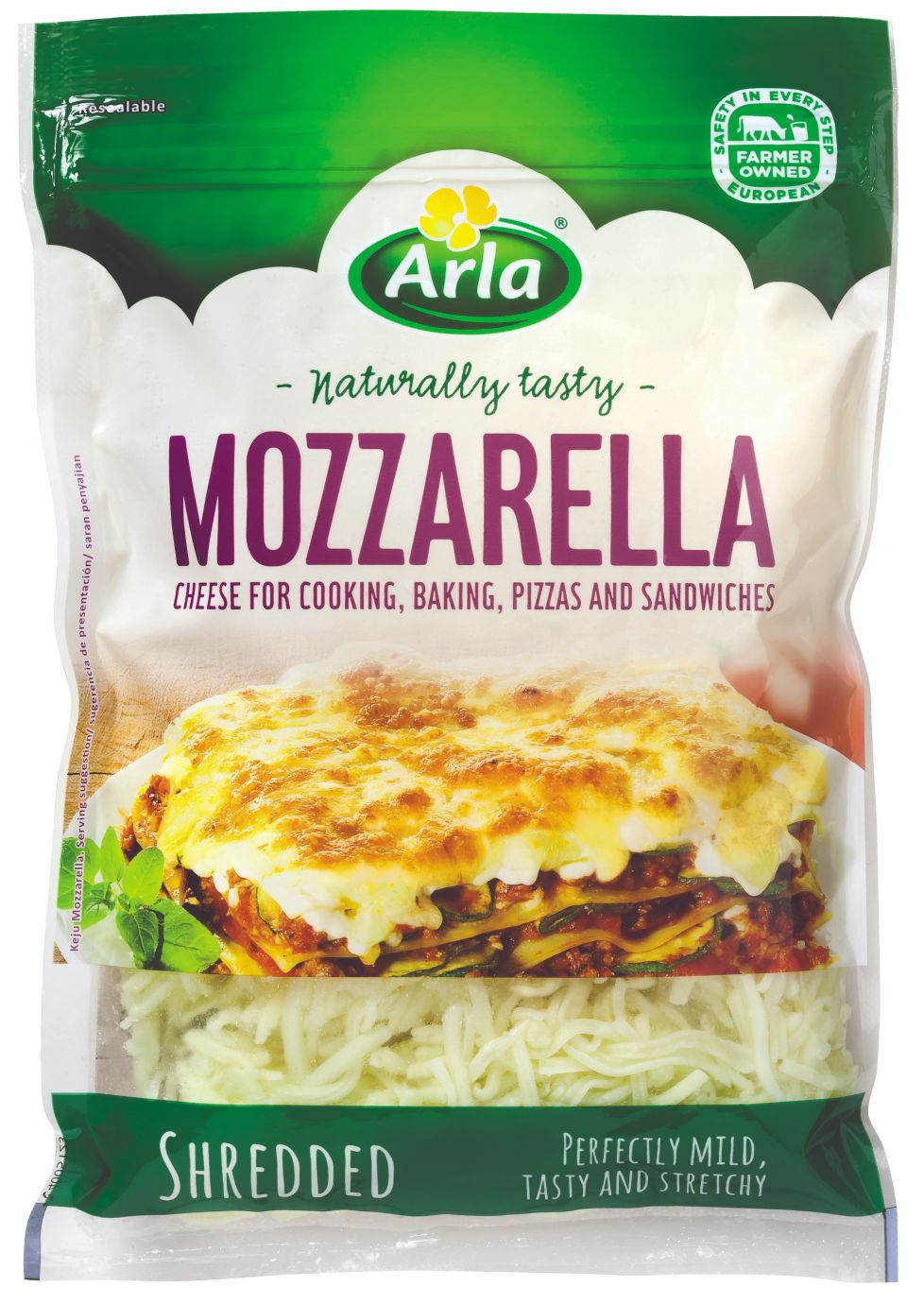 Leia Behandling direkte Delicious Shredded Pizza Topping Cheese | Arla Food Inc.
