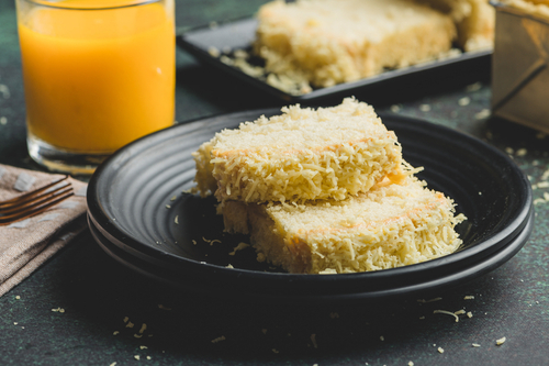 Glazed Pineapple Coconut Bread - Just a Taste