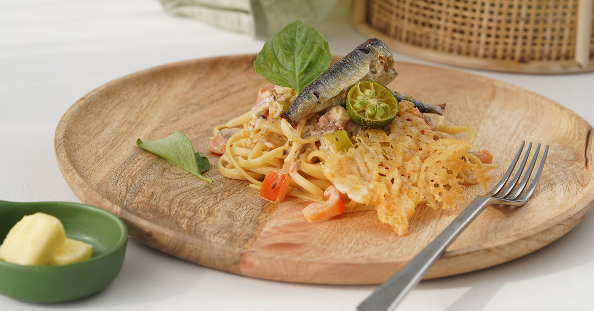Spanish Sardines Sarsa Spaghetti