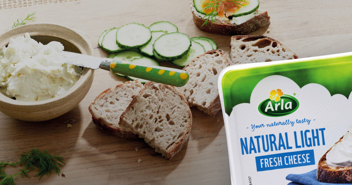 Arla Natural Light Cream Cheese Arla Food Inc.