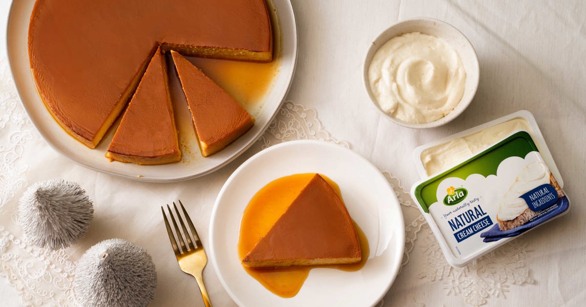 Cream Cheese Leche Flan Recipe | Arla Philippines