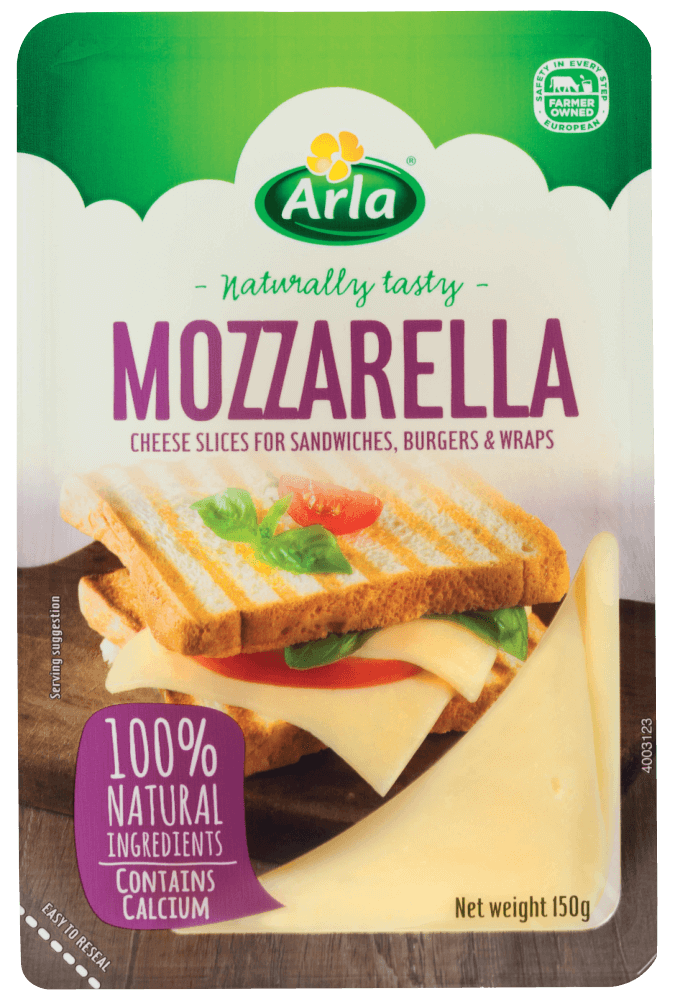 Arla Cheese Mozzarella Cheese Slices 150g