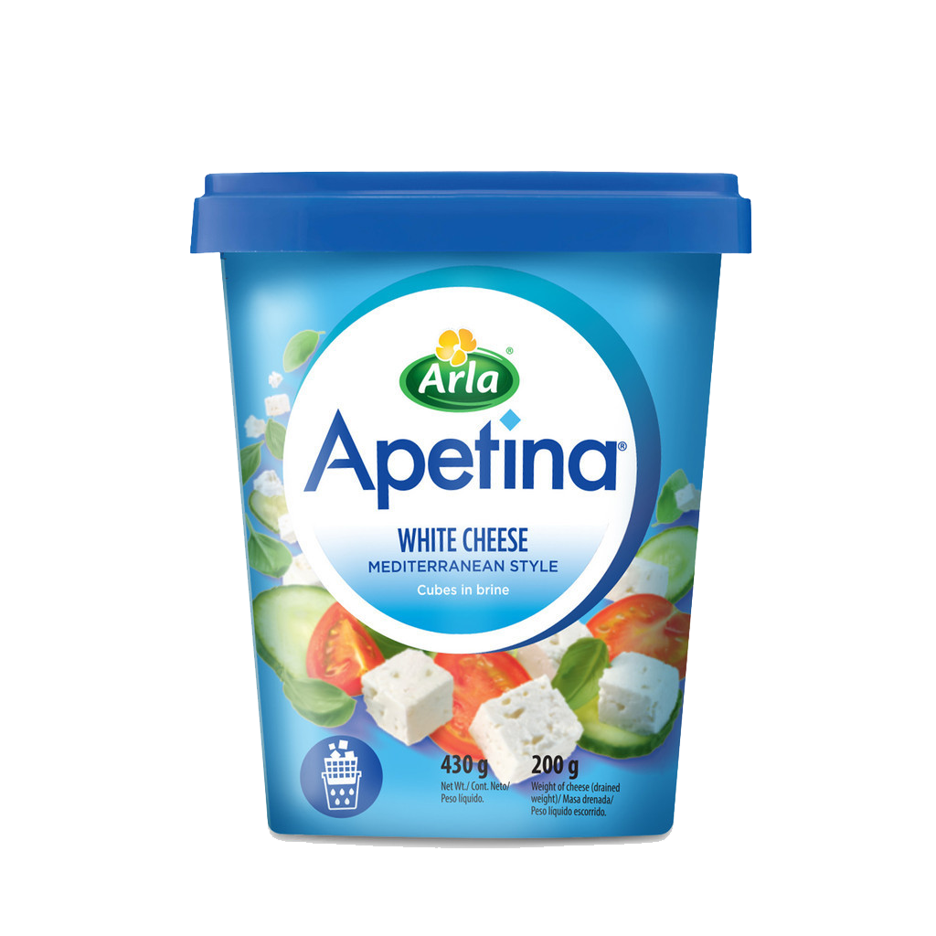 Apetina® Feta - White Cheese Cubes in Brine 200g