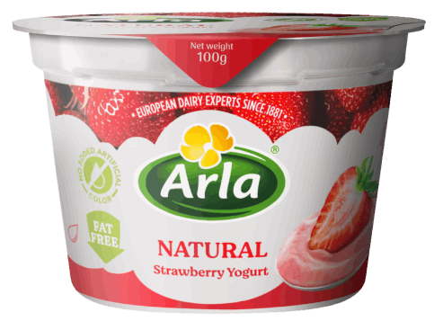 Arla Natural Yogurt Strawberry