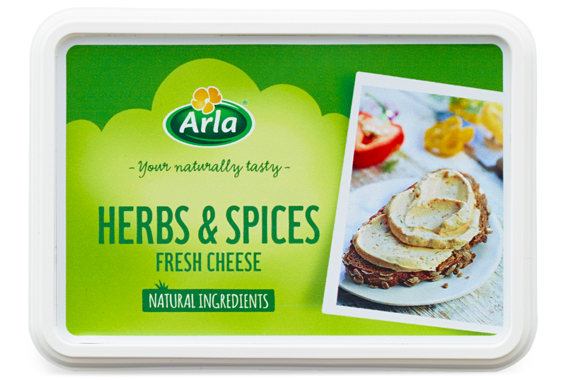 Arla Cream Cheese Herbs & spices