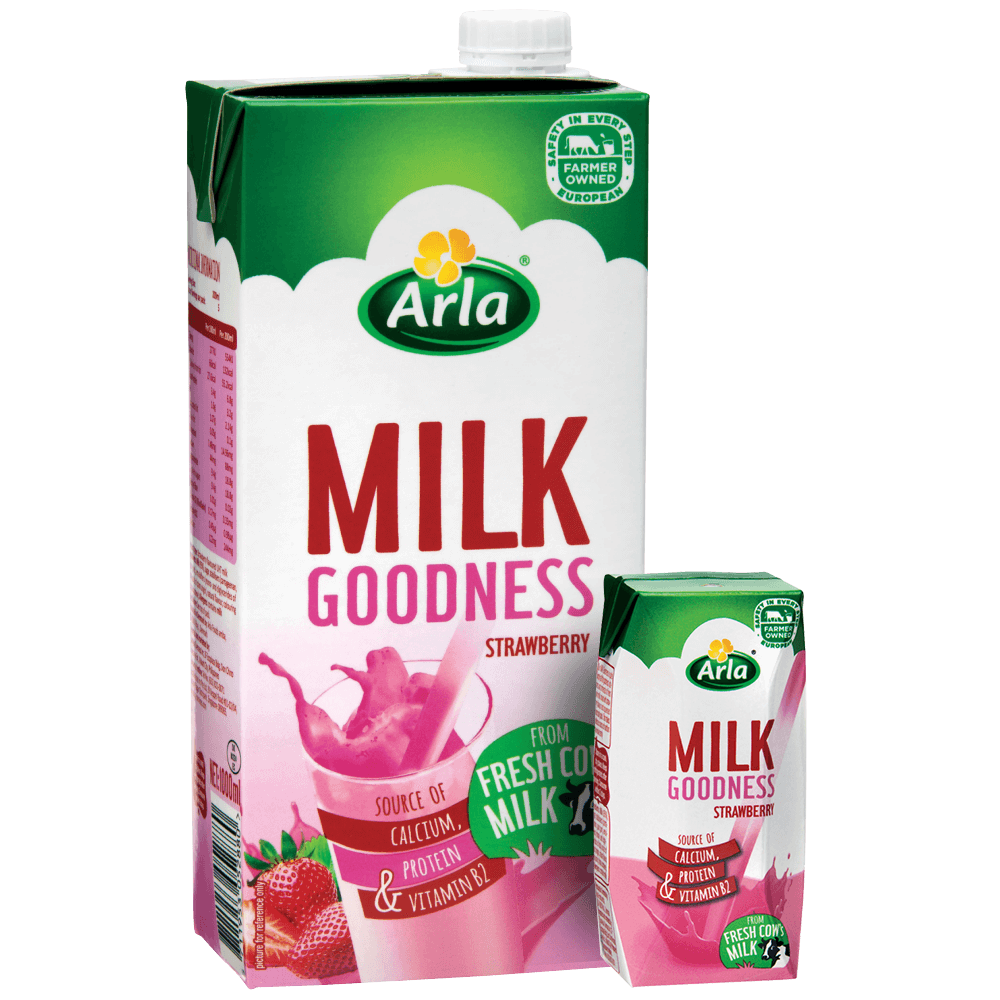 Milk Goodness Strawberry 1L & 200ml