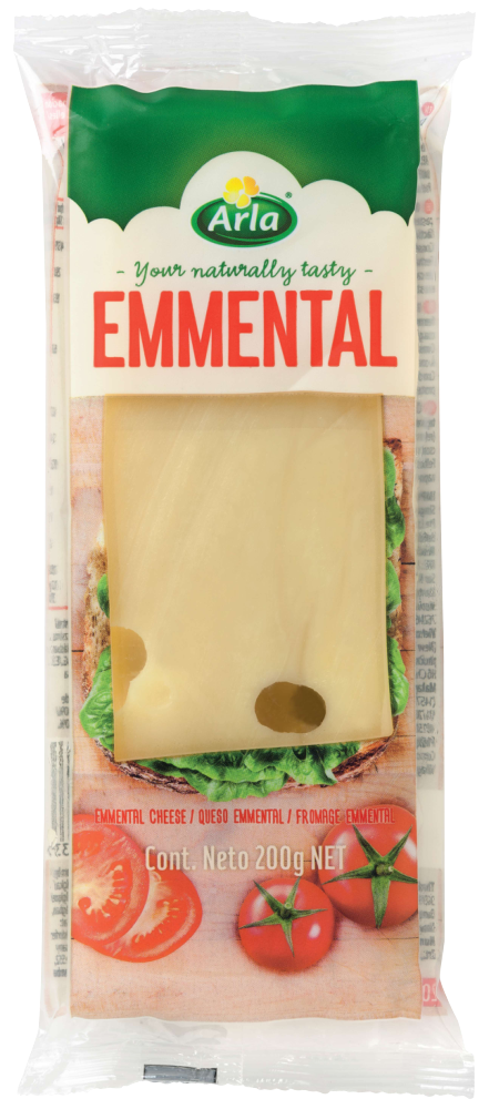Arla Cheese Emmental Cheese Chunks 200g