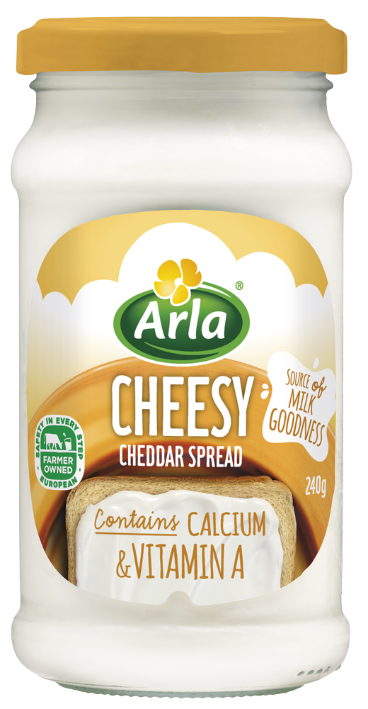 Arla Cheesy Spread Arla Cheesy Spread Cheddar 240gr