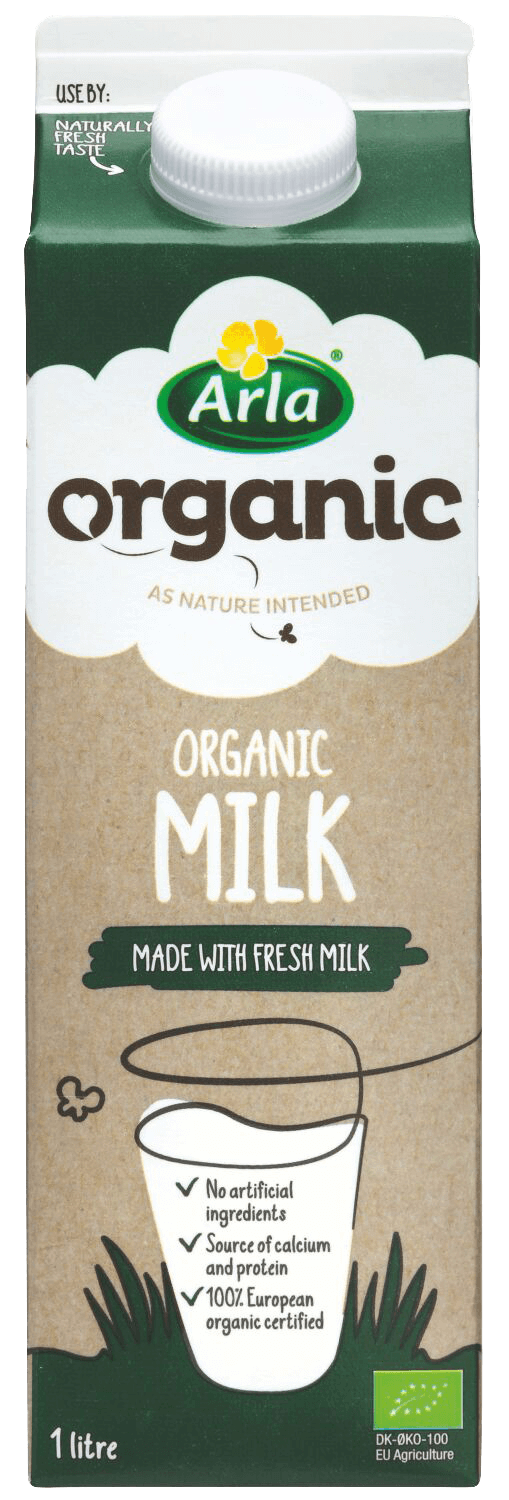 Arla Organic Fresh Milk Full Cream 900ml
